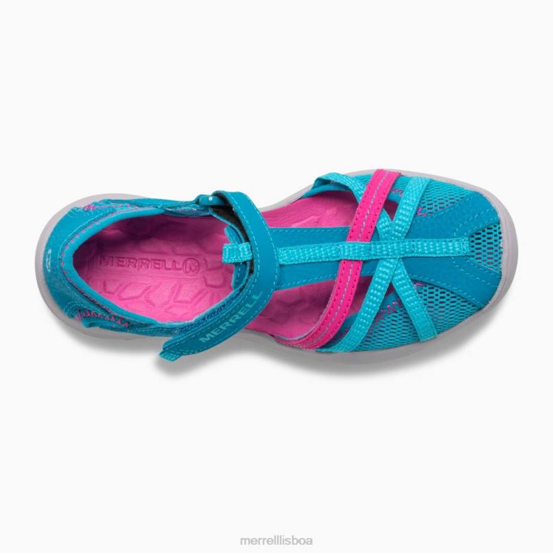 sandália libélula (mk164456) DD0T1487 turquesa Merrell