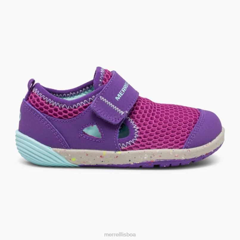 tênis bare steps h2o (ml164494) DD0T1395 roxo/turquesa Merrell