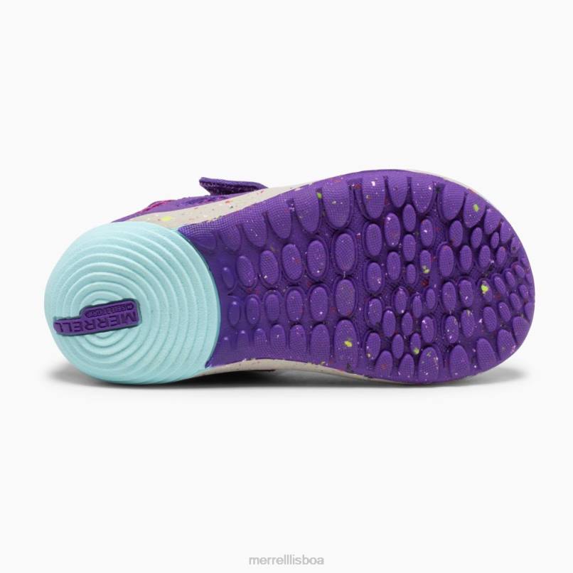 tênis bare steps h2o (ml164494) DD0T1395 roxo/turquesa Merrell