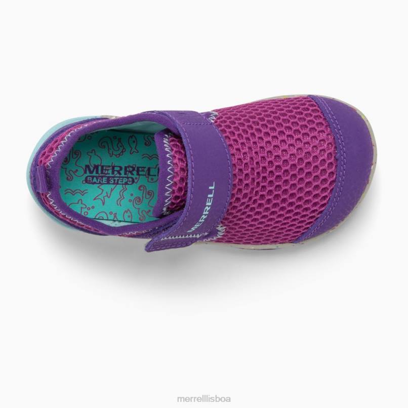 tênis bare steps h2o (ml164494) DD0T1395 roxo/turquesa Merrell