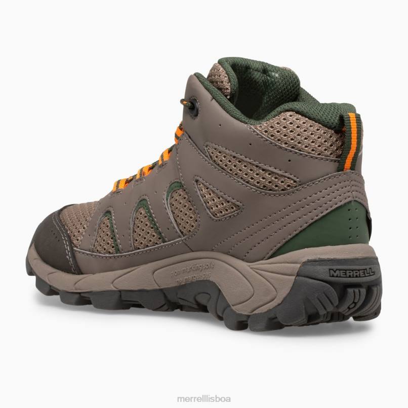 Bota impermeável Oakcreek Mid Lace (mk264768) DD0T1444 pedregulho Merrell