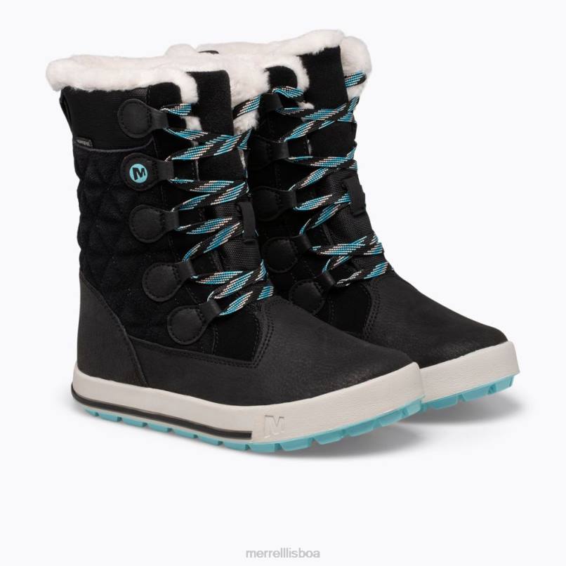 bota impermeável heidi (mk163215k) DD0T1505 preto Merrell