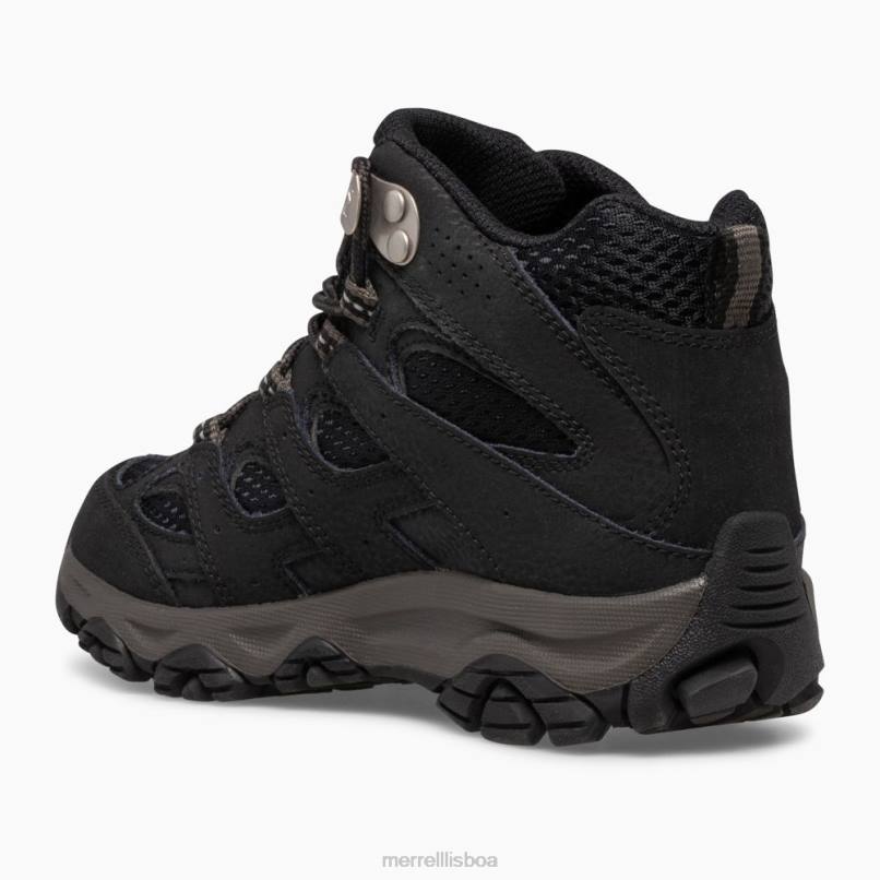 bota impermeável moab 3 mid (mk265702) DD0T1431 preto Merrell
