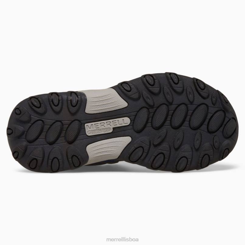 bota outback mid 2 (mk265609) DD0T1453 marinho/limão Merrell