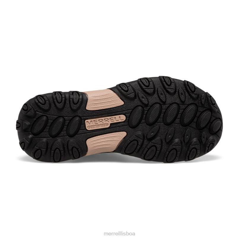 bota outback mid 2 (mk266230) DD0T1452 fumaça de arma/argila Merrell