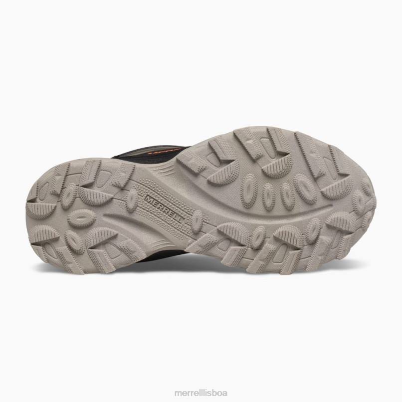 moab speed mid à prova d'água (mk265424) DD0T1378 preto Merrell