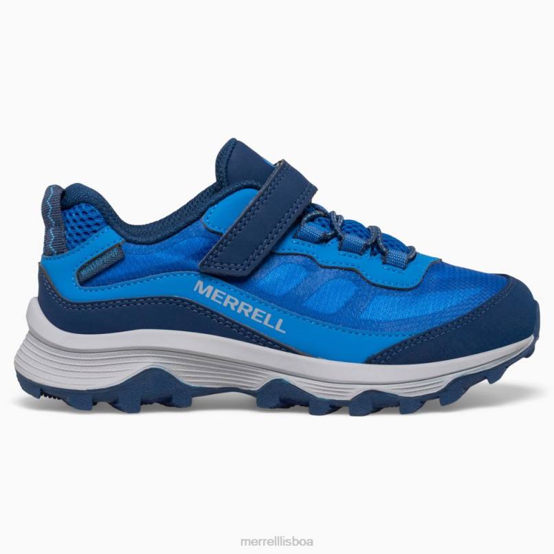moab velocidade baixa ar condicionado à prova d'água (mk265979) DD0T1363 azul Merrell
