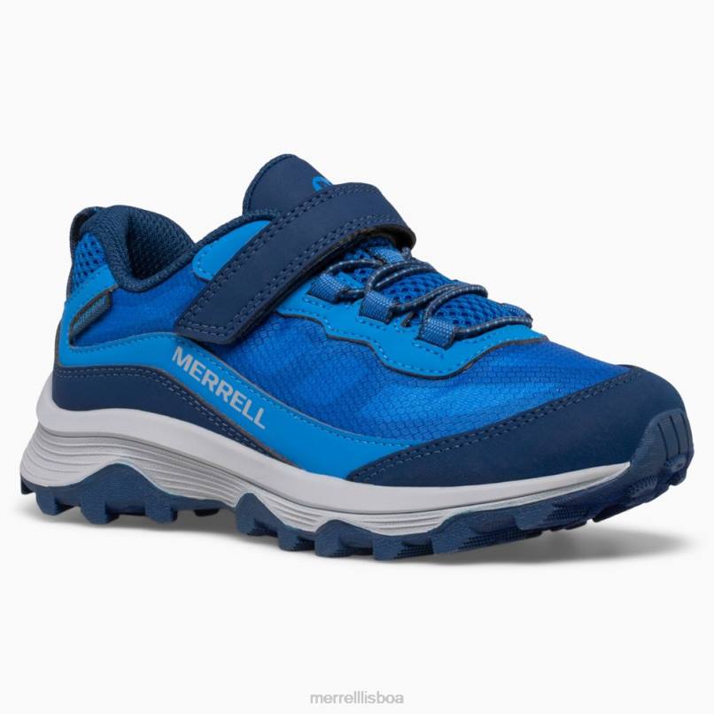 moab velocidade baixa ar condicionado à prova d'água (mk265979) DD0T1363 azul Merrell