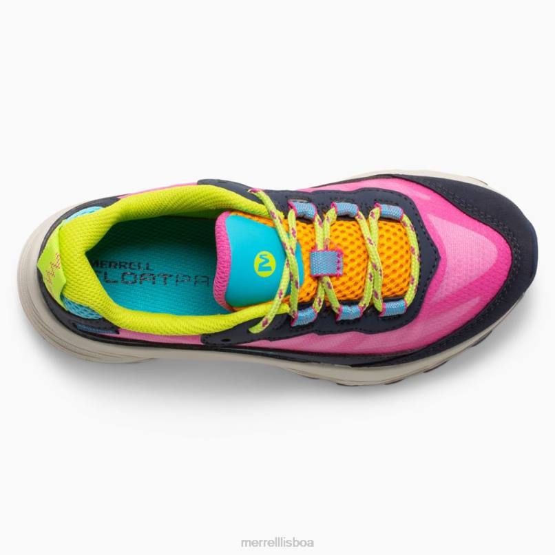 moab velocidade baixa à prova d'água (mk166215) DD0T1371 marinha/multi Merrell