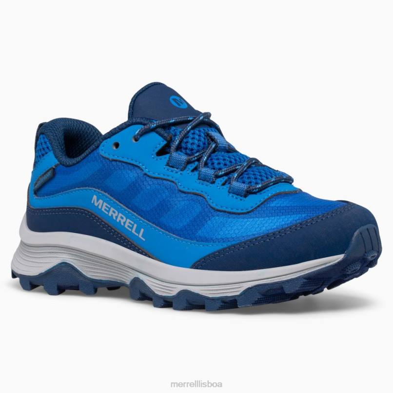 moab velocidade baixa à prova d'água (mk265940) DD0T1374 azul Merrell