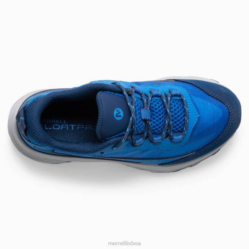 moab velocidade baixa à prova d'água (mk265940) DD0T1374 azul Merrell