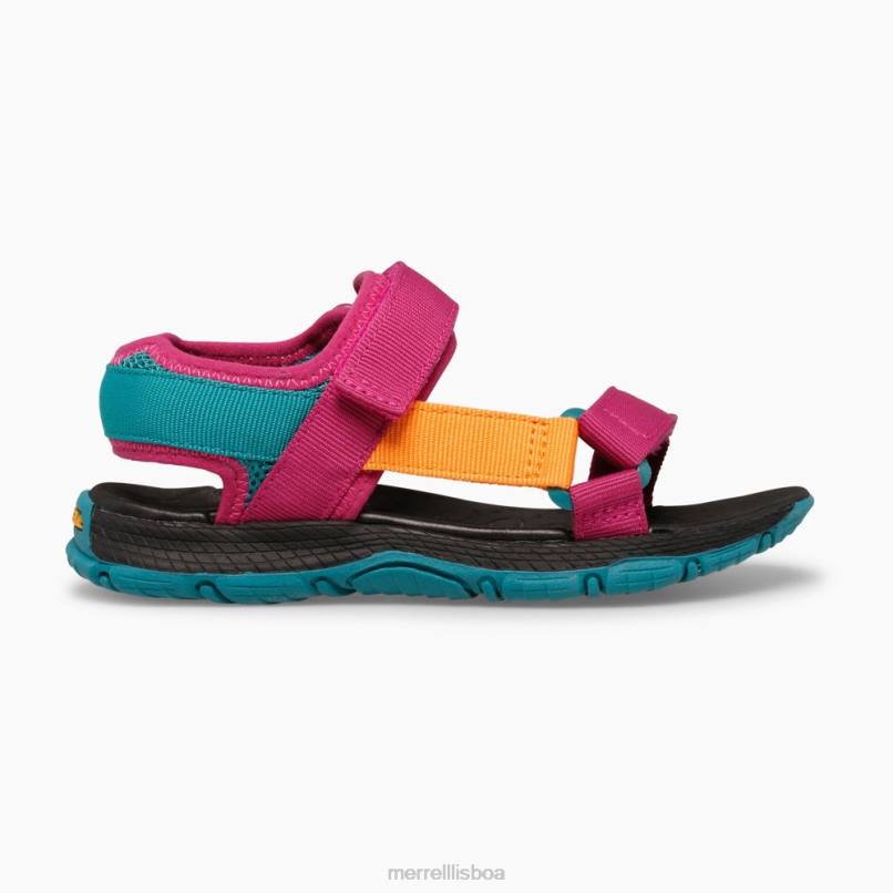 sandália kahuna web (mk165675k) DD0T1397 baga/multi Merrell