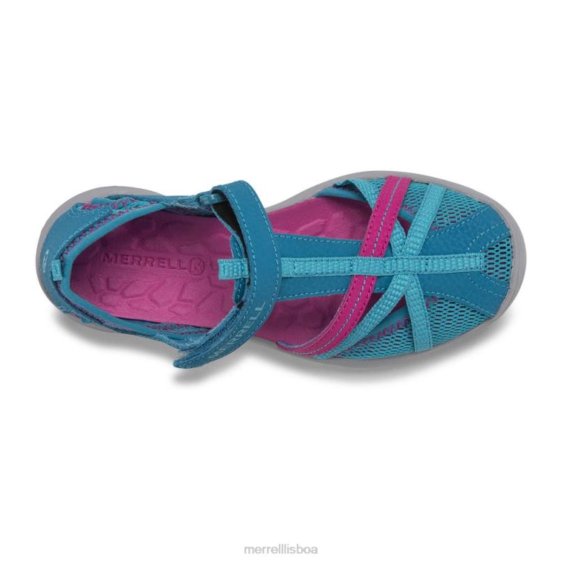 sandália libélula (mk164456k) DD0T1416 turquesa Merrell