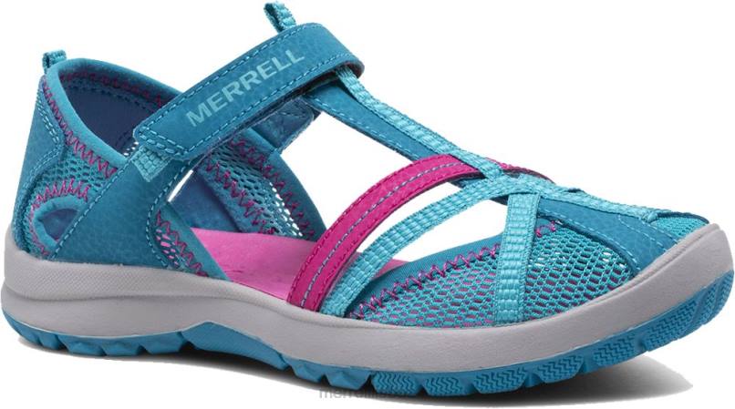 sandália libélula (mk164456k) DD0T1416 turquesa Merrell