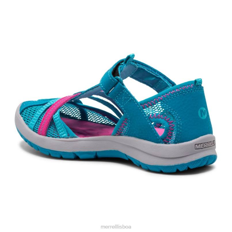 sandália libélula (mk164456k) DD0T1416 turquesa Merrell