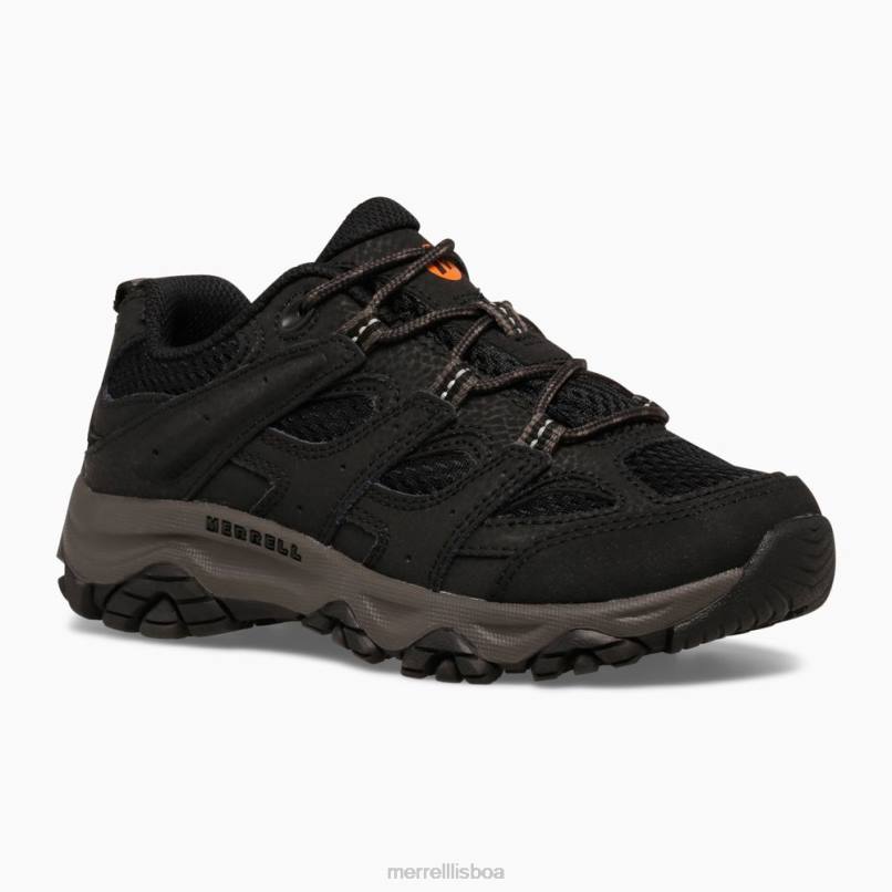 sapato moab 3 de renda baixa (mk265707) DD0T1428 preto Merrell