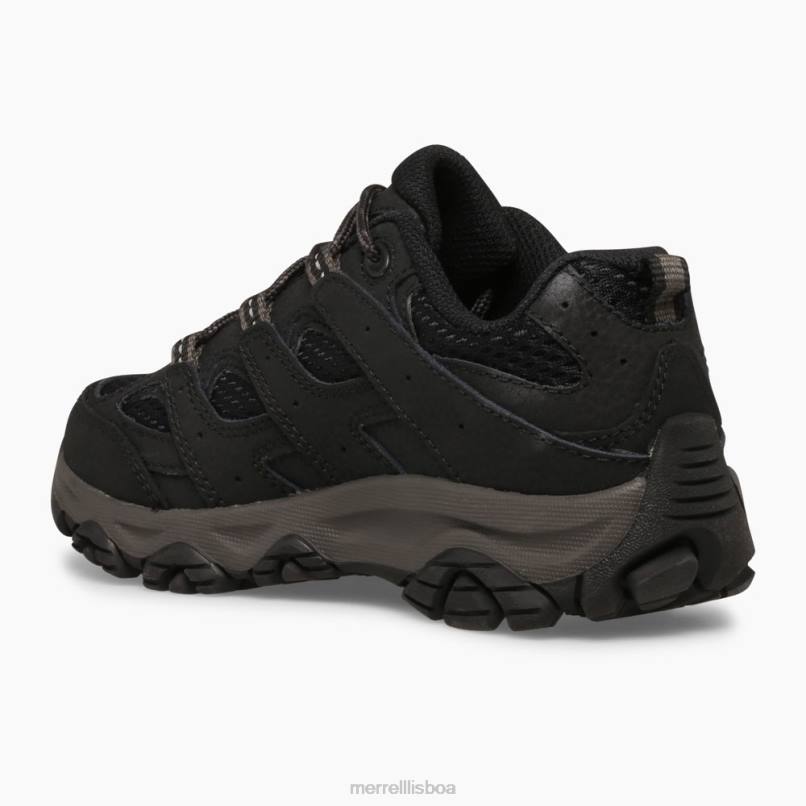 sapato moab 3 de renda baixa (mk265707) DD0T1428 preto Merrell