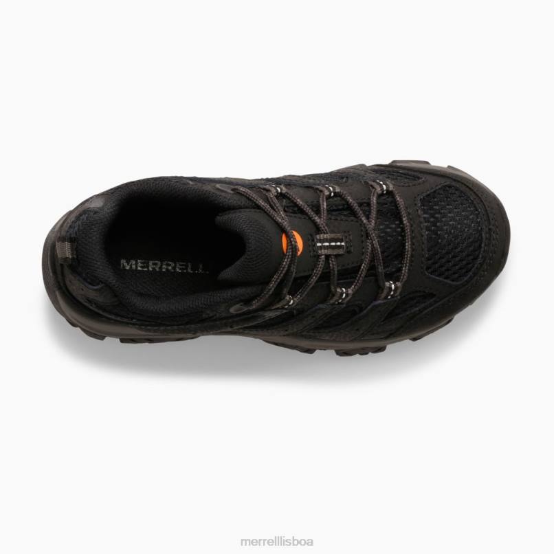 sapato moab 3 de renda baixa (mk265707) DD0T1428 preto Merrell