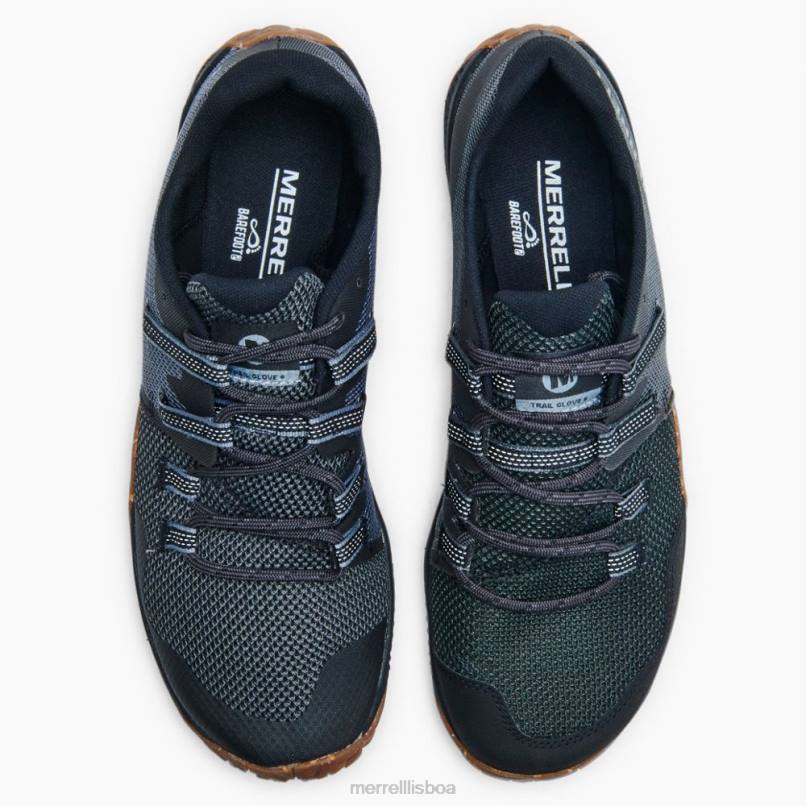 luva de trilha 6 (j135379) DD0T410 preto/goma Merrell