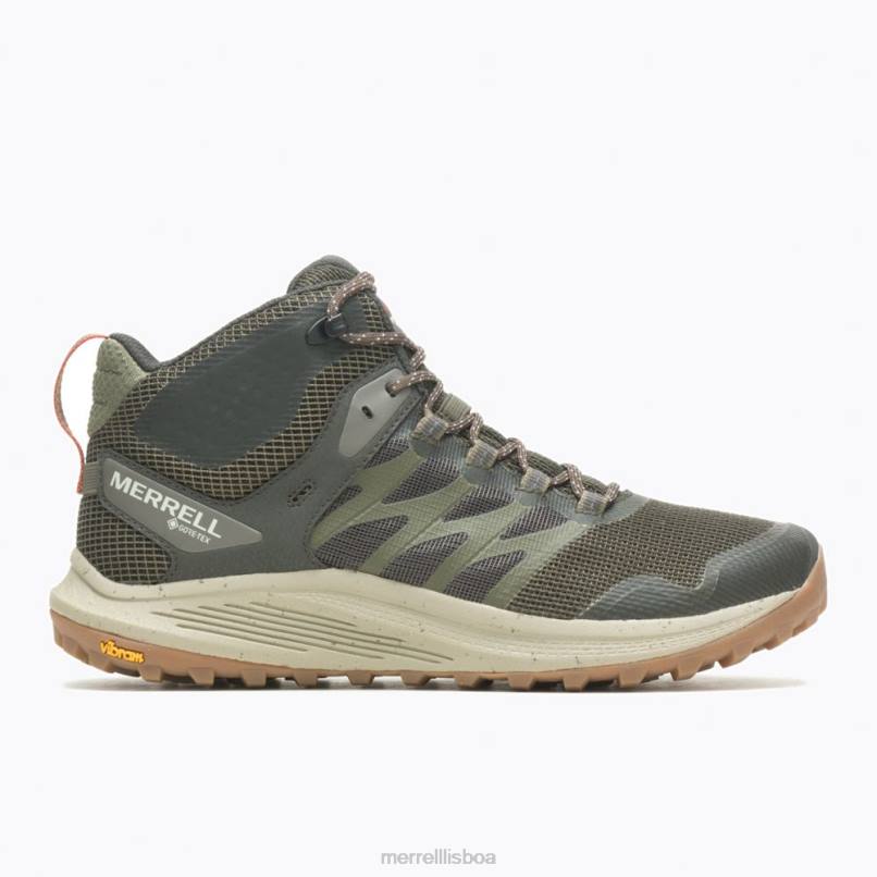 nova 3 mid gore-tex (j067617) DD0T40 Oliva Merrell