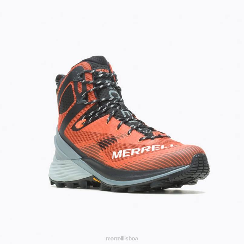 caminhante desonesto mid gore-tex (j037147) DD0T35 laranja Merrell