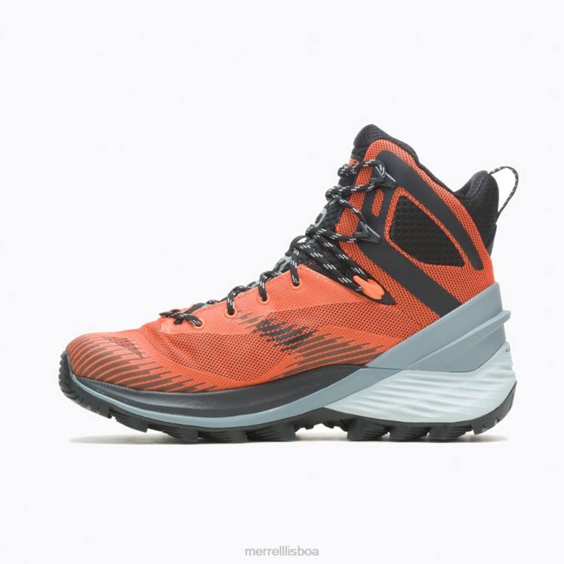 caminhante desonesto mid gore-tex (j037147) DD0T35 laranja Merrell