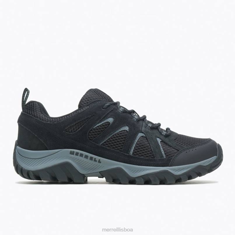 largura larga de Oakcreek (j036305w) DD0T395 preto Merrell