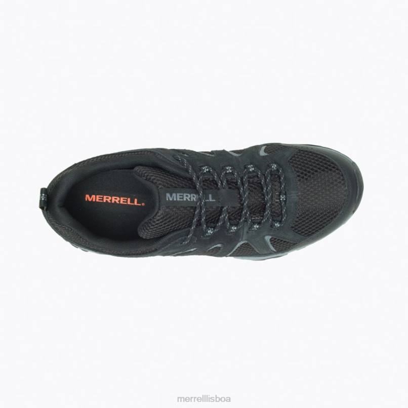 largura larga de Oakcreek (j036305w) DD0T395 preto Merrell