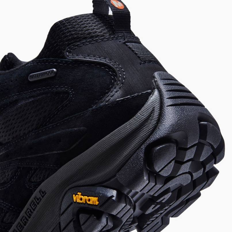 moab 3 médio à prova d'água (j035835) DD0T129 preto Merrell