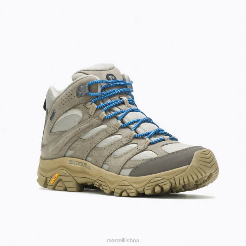 moab 3 suave mid gore-tex x huckberry largura larga (j500305w) DD0T690 alumínio Merrell