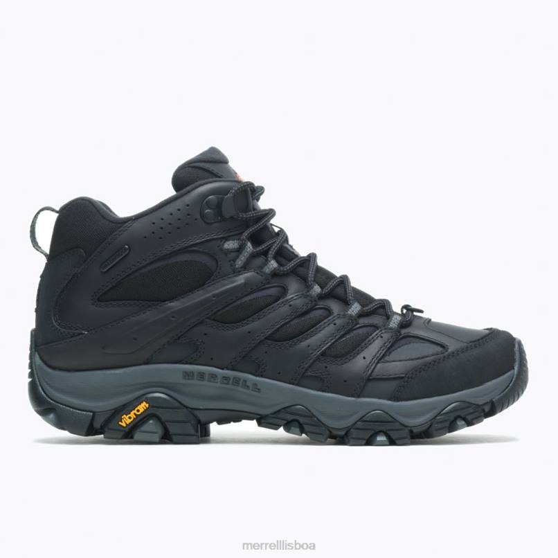 moab 3 thermo mid impermeável largura larga (j036577w) DD0T628 preto Merrell