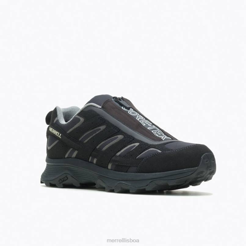 moab híbrido zip gore-tex 1trl (j004731) DD0T571 preto Merrell
