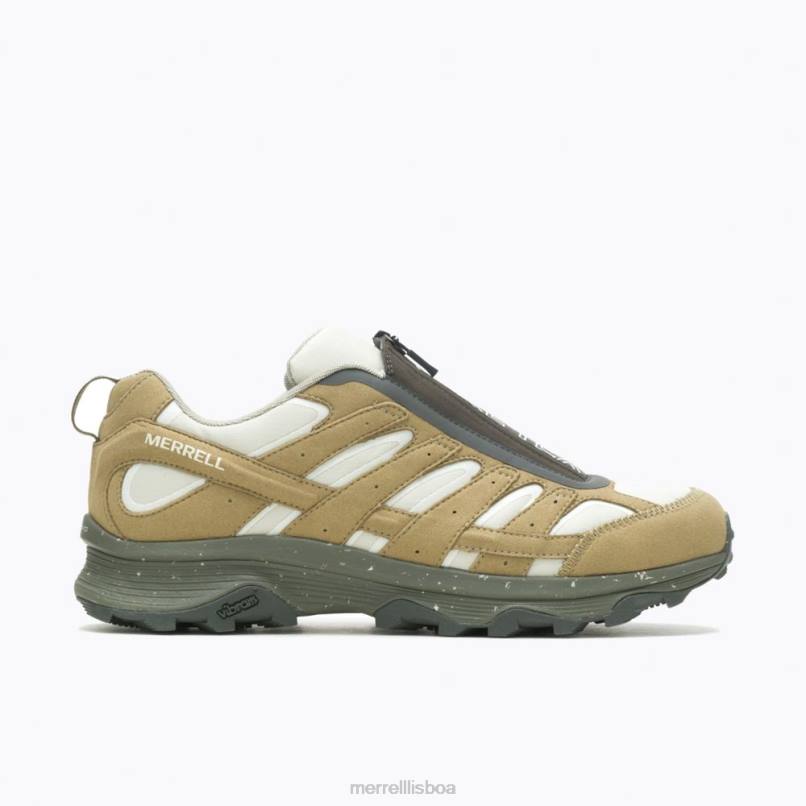 moab híbrido zip gore-tex 1trl (j004733) DD0T572 coiote/azeitona Merrell