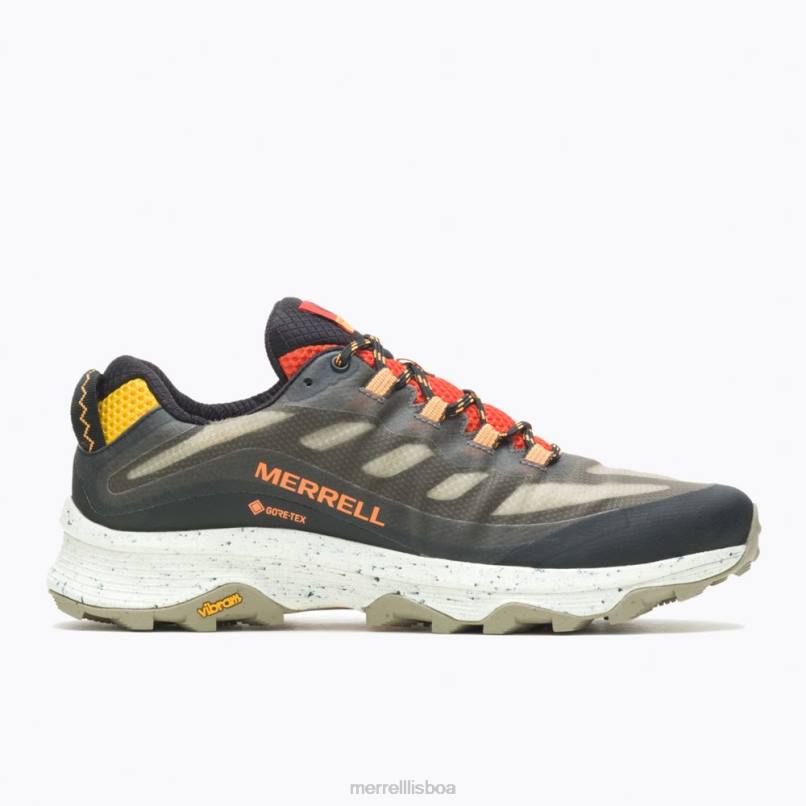moab speed gore-tex (j067457) DD0T24 preto/multi Merrell