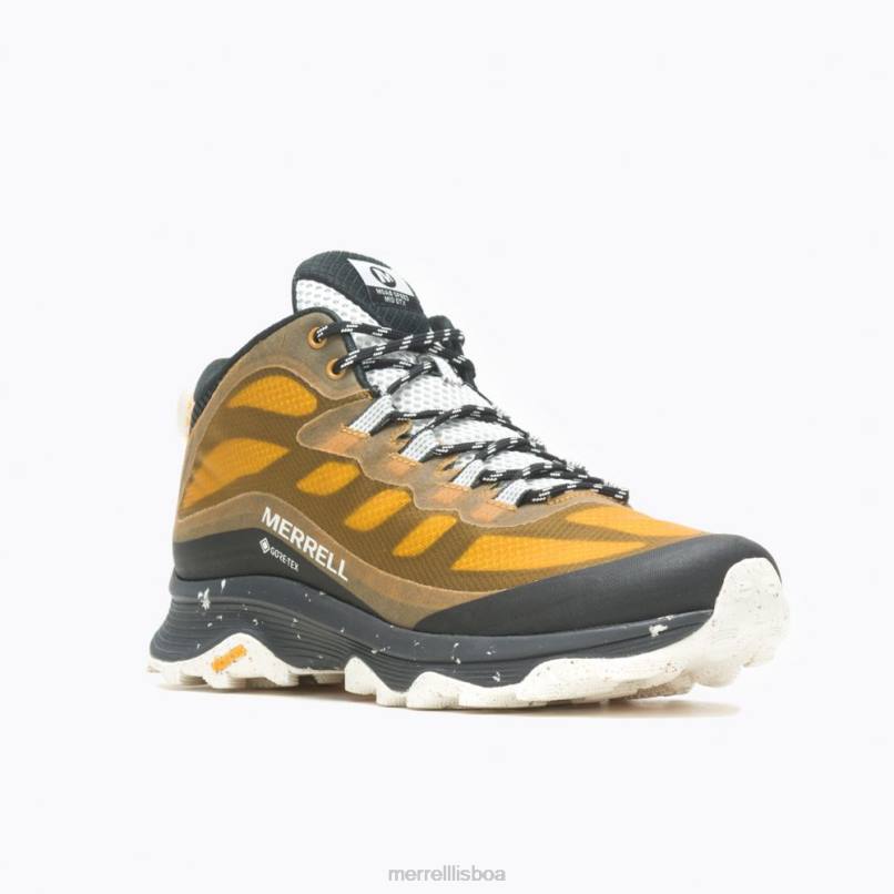 moab speed mid gore-tex (j067547) DD0T187 ouro Merrell