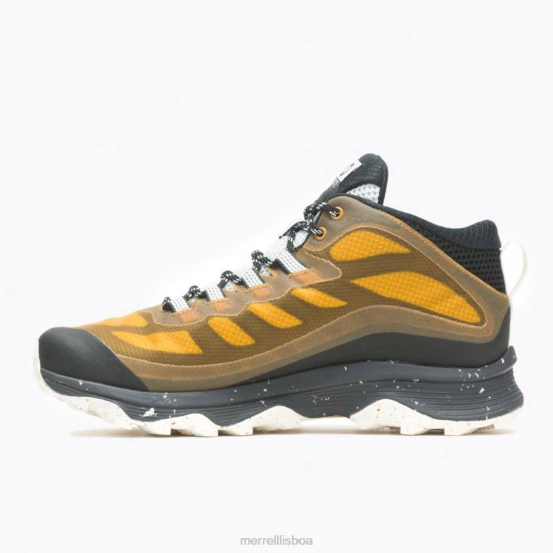 moab speed mid gore-tex (j067547) DD0T187 ouro Merrell