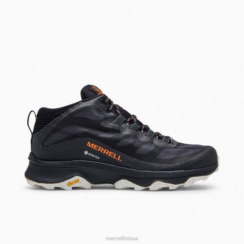 moab speed mid gore-tex (j135409) DD0T189 preto Merrell