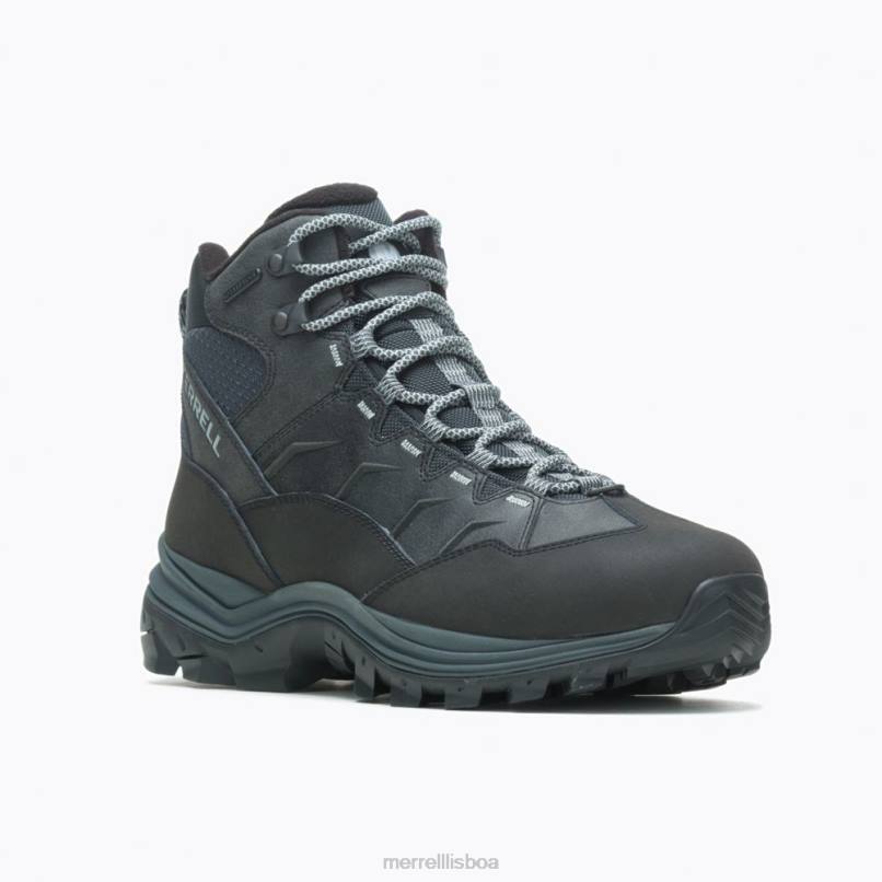thermo chill mid à prova d'água largura larga (j16467w) DD0T709 preto Merrell