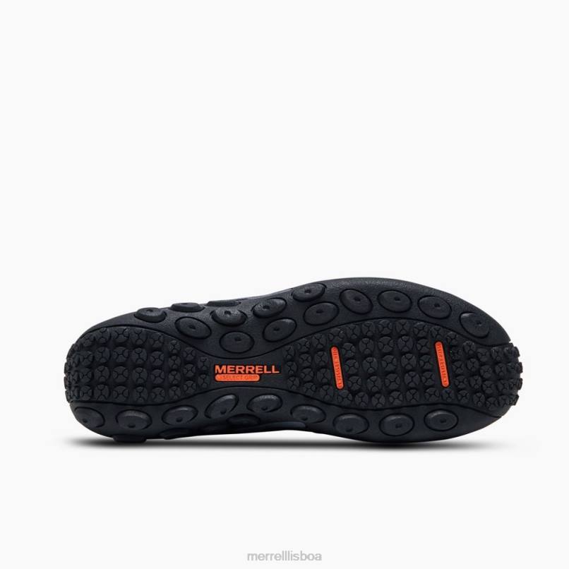 Sapato de trabalho Jungle Moc Couro Comp Toe (J099317) DD0T345 preto Merrell