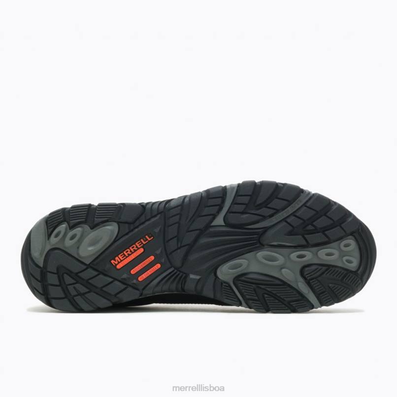 moab aventura largura larga de fibra de carbono (j004635w) DD0T421 preto Merrell