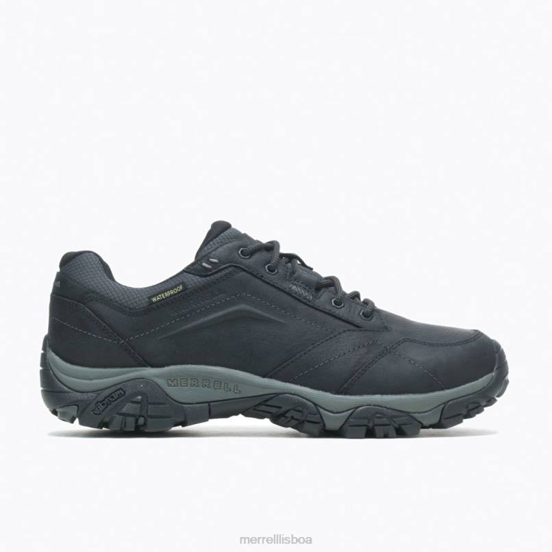 moab aventura renda impermeável largura larga (j91821w) DD0T366 preto Merrell