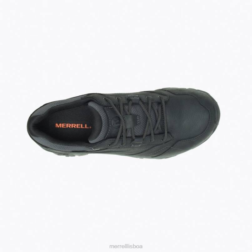 moab aventura renda impermeável largura larga (j91821w) DD0T366 preto Merrell
