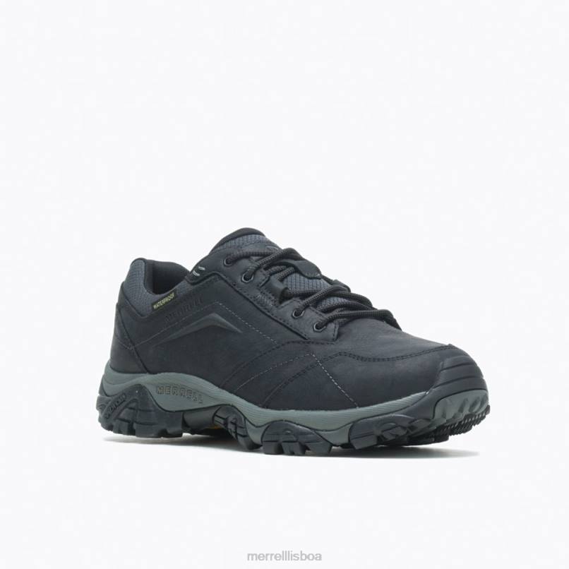moab aventura renda impermeável largura larga (j91821w) DD0T366 preto Merrell