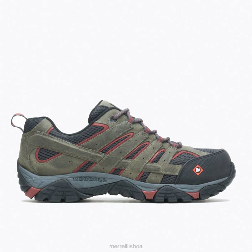 sapato de trabalho moab vertex vent comp toe (j11121) DD0T370 estanho Merrell