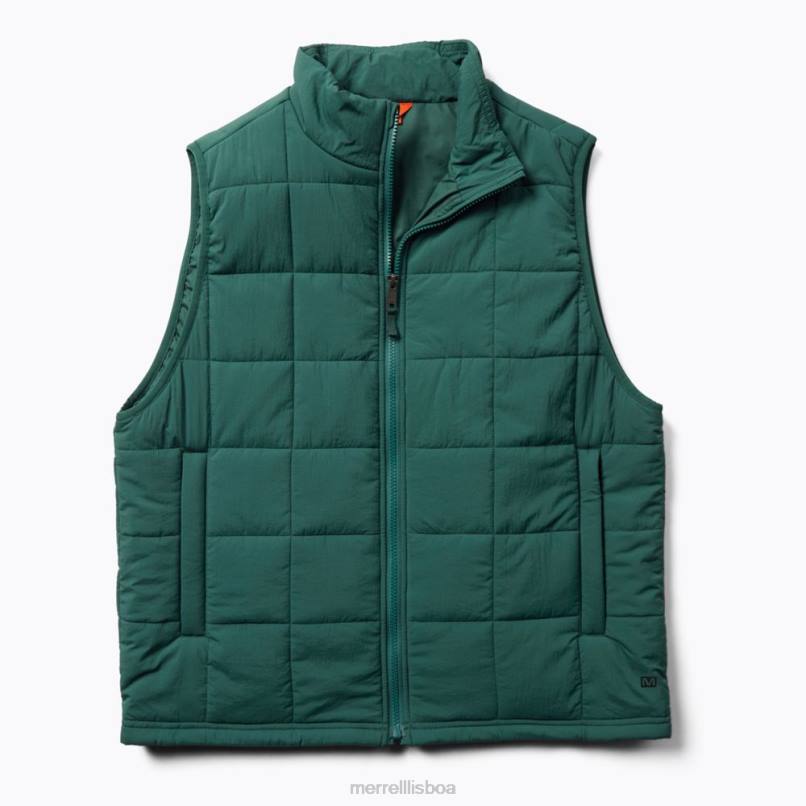 colete isolado para terreno (jmf26570-325) DD0T746 musgo marinho Merrell