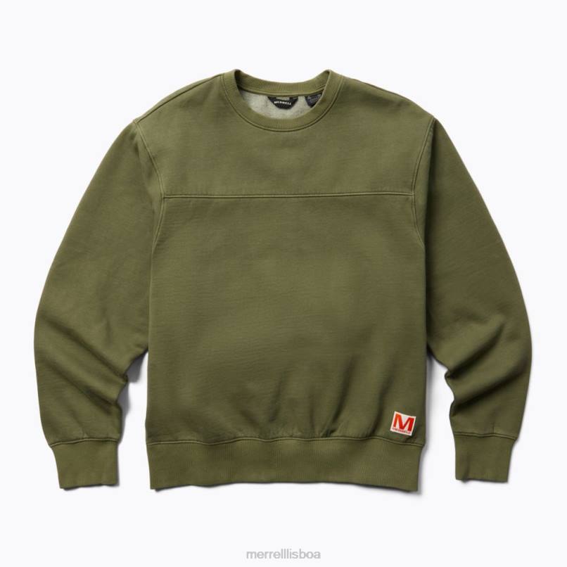 tripulação de escoteiros (jmf26834-326) DD0T329 azeitona empoeirada Merrell