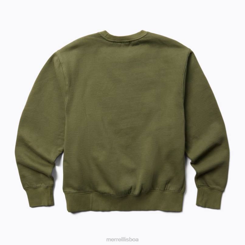 tripulação de escoteiros (jmf26834-326) DD0T329 azeitona empoeirada Merrell