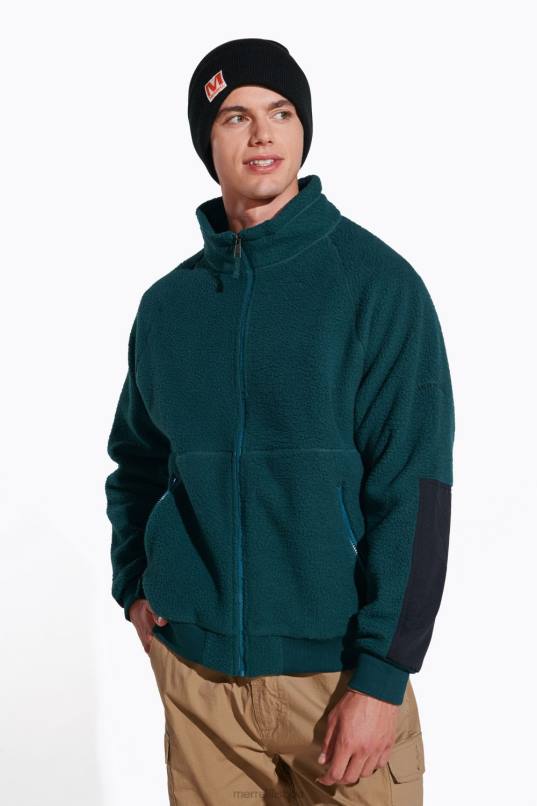 zíper completo sherpa (jmf26572-325) DD0T568 musgo marinho Merrell
