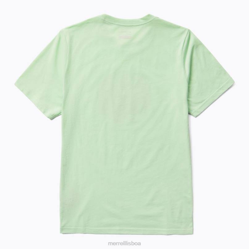 camiseta de manga curta (jms26681-330) DD0T450 névoa verde Unlikely Hikers X Merrell