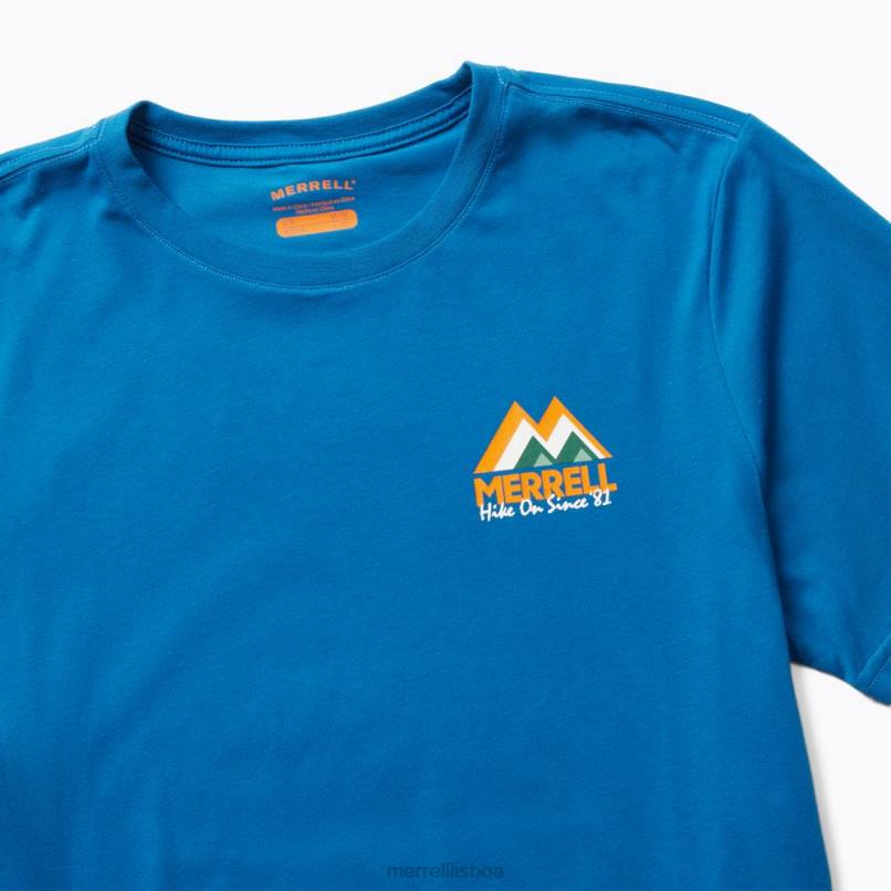 camiseta m-mountain (jmf26620-352) DD0T308 azul Merrell